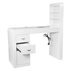 Косметический столик 310 белый правый цена и информация | Туалетные столики | 220.lv