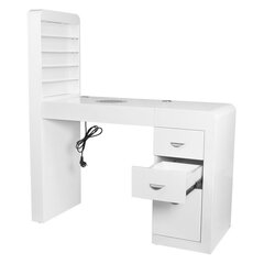 Косметический столик 310 белый левый цена и информация | Туалетные столики | 220.lv
