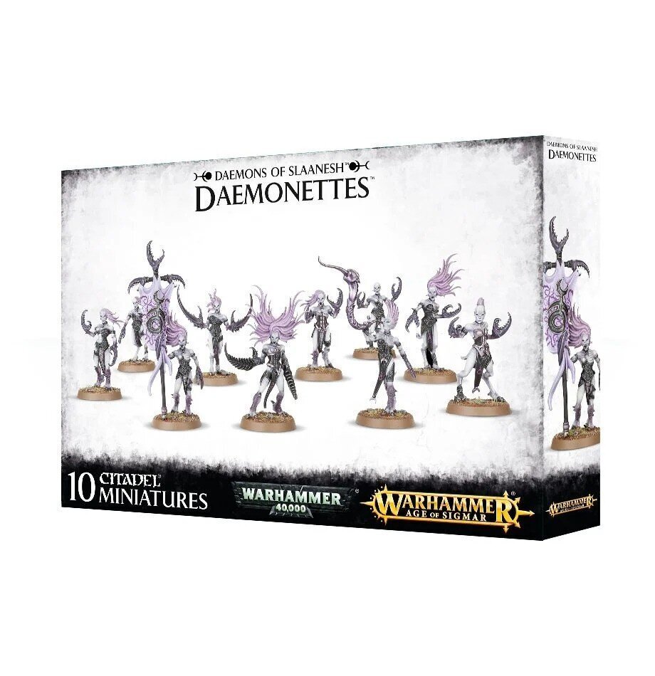 Konstruktors Warhammer 40000 Daemons of Slaanesh Daemonettes cena un informācija | Konstruktori | 220.lv