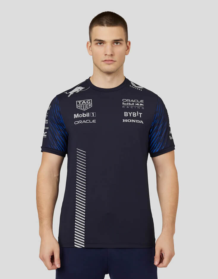 T-krekls vīriešiem Red Bull Racing Team 2023 71034-7, zils cena un informācija | Vīriešu T-krekli | 220.lv