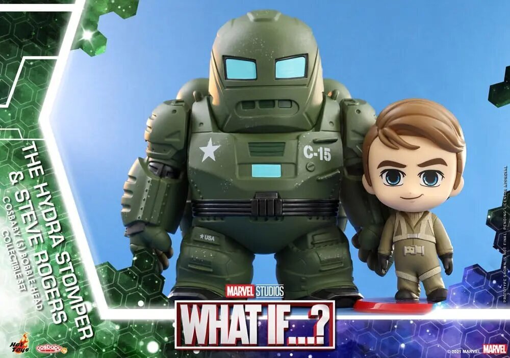 Figūriņas What If…? The Hydra Stomper & Steve Rogers Cosbaby cena un informācija | Rotaļlietas zēniem | 220.lv