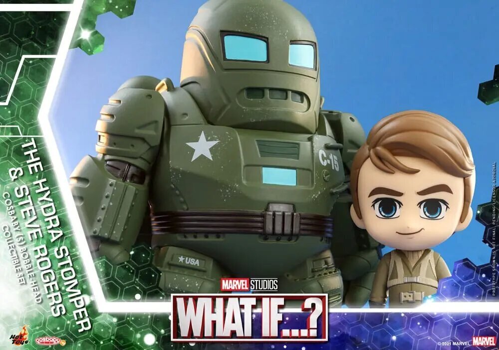 Figūriņas What If…? The Hydra Stomper & Steve Rogers Cosbaby cena un informācija | Rotaļlietas zēniem | 220.lv