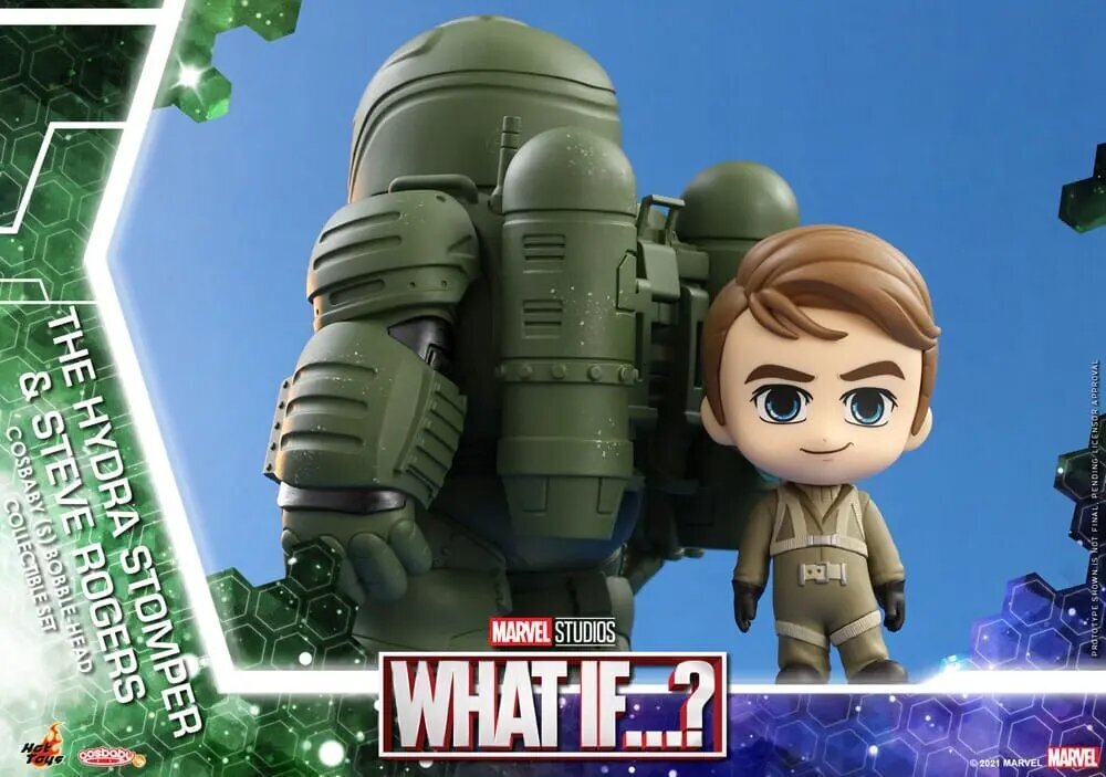 Figūriņas What If…? The Hydra Stomper & Steve Rogers Cosbaby cena un informācija | Rotaļlietas zēniem | 220.lv