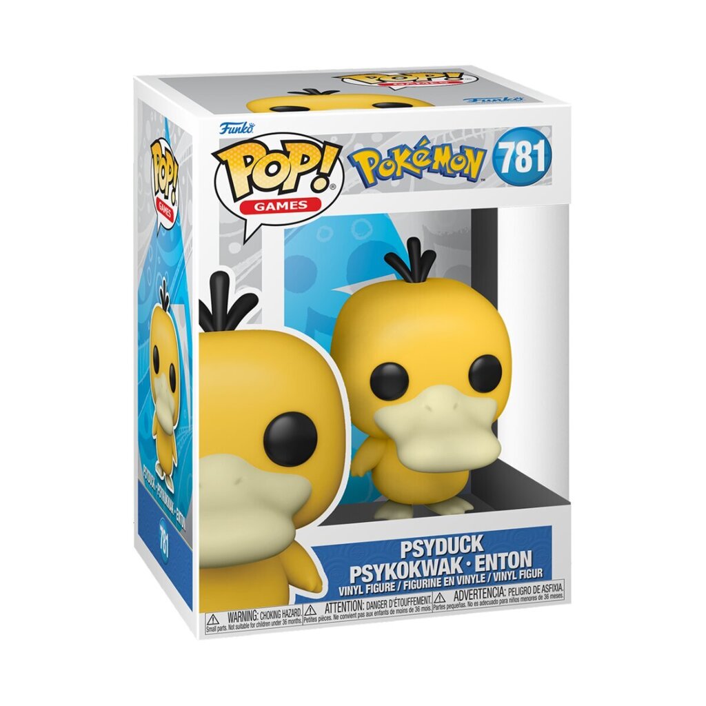 Vinila figūriņa Funko POP! Pokemon Psyduck cena un informācija | Datorspēļu suvenīri | 220.lv