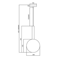 Подвесной светильник Milagro Niko ML0328 цена и информация | Настенный/подвесной светильник Eye Spot 11 BL, чёрный | 220.lv