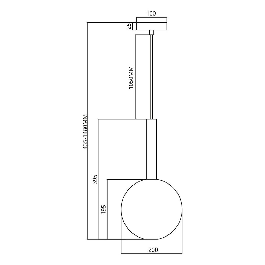 Milagro piekaramā lampa Niko ML0328 cena un informācija | Lustras | 220.lv