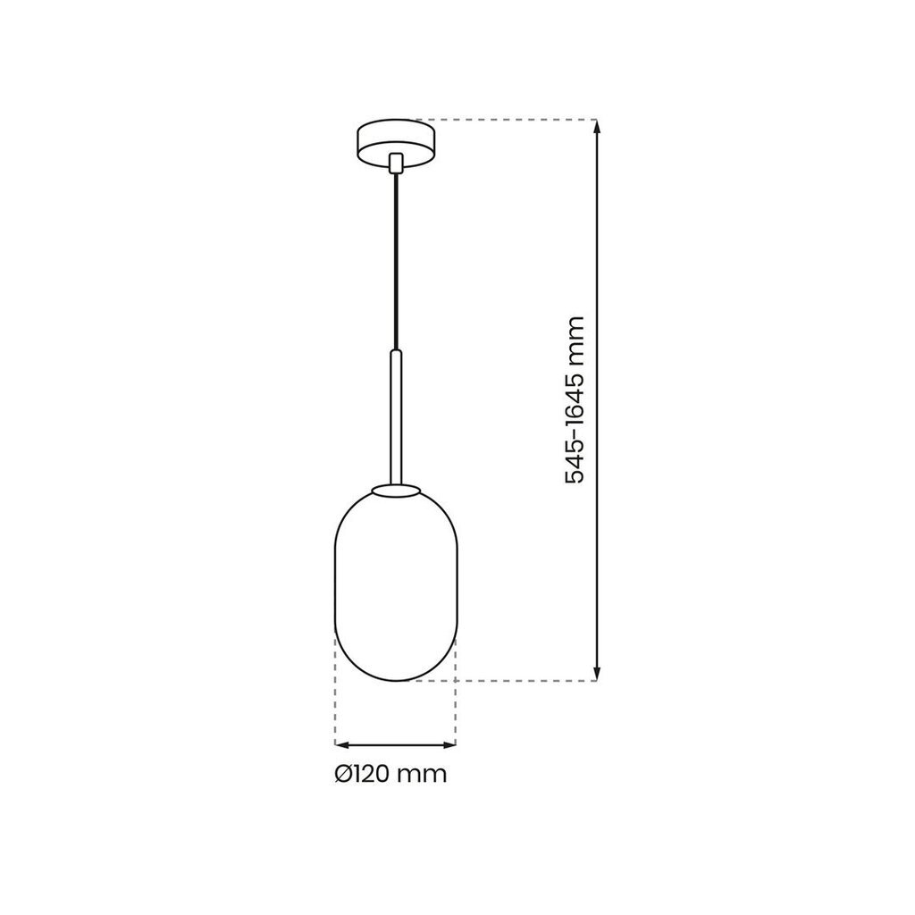 Milagro piekaramā lampa Alias ML0317 cena un informācija | Piekaramās lampas | 220.lv