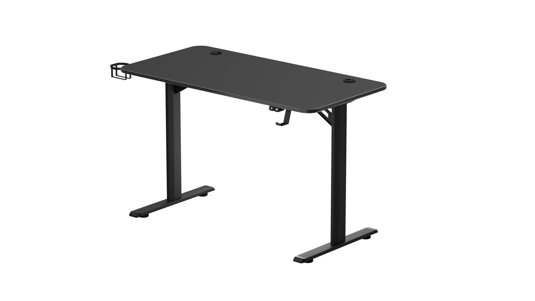 Spēļu galds Eko-light Levano System Spectra Series, melns cena un informācija | Datorgaldi, rakstāmgaldi, biroja galdi | 220.lv
