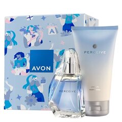 Avon Perceive dāvanu komplekts: parfimēts ūdens, 50 ml + parfimēts ķermeņa losjons, 150 ml цена и информация | Женские духи | 220.lv