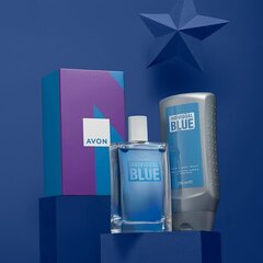 Avon Individual Blue dāvanu komplekts viņam: tualetes ūdens, 100 ml + dušas želeja-šampūns, 250 ml cena un informācija | Vīriešu smaržas | 220.lv