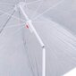 Pludmales dārza lietussargs regulējams 150cm Salauzts arbūzs cena un informācija | Saulessargi, markīzes un statīvi | 220.lv