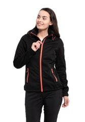 Icepeak sieviešu softshell virsjaka BOISE, melna цена и информация | Женские куртки | 220.lv