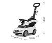 Auto ar rokturi bērniem Mercedes AMG C63 Coupe cena un informācija | Rotaļlietas zīdaiņiem | 220.lv