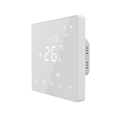 Умный Wi fi-термостат для напольного отопления, белый 3A цена и информация | Нагревательные коврики для пола и зеркал | 220.lv
