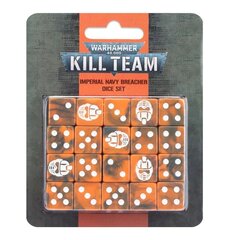 Spēļu kauliņu komplekts Warhammer 40K Kill Team Imperial Navy Breacher cena un informācija | Galda spēles | 220.lv