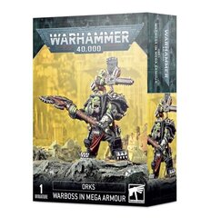 Konstruktorius Warhammer 40000 Ork, Orkų karo bosas su mega šarvais cena un informācija | Konstruktori | 220.lv