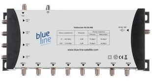 Multiswitch 5/8 Blue Line BL58B multislēdzis 8 uztvērējiem cena un informācija | Antenas un piederumi | 220.lv