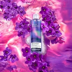 Mirdzoša dušas želeja ar vijolīšu un aveņu aromātu Avon Dancing Skies, 250ml cena un informācija | Dušas želejas, eļļas | 220.lv