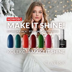 Стойкий гибридный гель лак для ногтей CLARESA Make It Shine! 2, 5 г цена и информация | Лаки для ногтей, укрепители | 220.lv