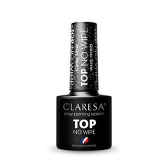 CLARESA Top No Wipe 5g Glitter Silver цена и информация | Лаки для ногтей, укрепители | 220.lv