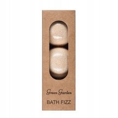 Vannas bumbu komplekts Green Garden Bath Fizz, 3 gab. cena un informācija | Dušas želejas, eļļas | 220.lv
