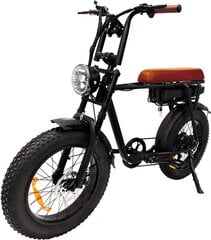 Elektriskais velosipēds Tourwheel T6, 20", melns цена и информация | Электровелосипеды | 220.lv