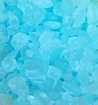 Vannas sāls Green Garden Bath Salt Blue Lagoon, 1000 g cena un informācija | Dušas želejas, eļļas | 220.lv
