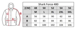 Virsjaka vīriešiem Shark Force 480 cena un informācija | Vīriešu virsjakas | 220.lv