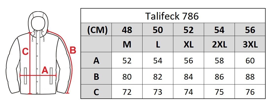 Virsjaka vīriešiem Talifeck 7861 big цена и информация | Vīriešu virsjakas | 220.lv