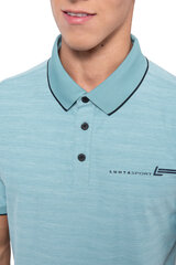 Мужская рубашка-поло Luhta JAALANKA, зеленый цвет цена и информация | Мужские футболки | 220.lv