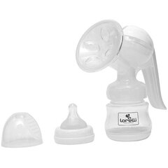 Manuālais krūts piena pumpis Lorelli ar pudeli, 150 ml cena un informācija | Krūts piena pumpji | 220.lv