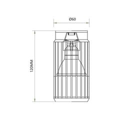 Потолочный светильник Milagro Vertical ML0292 цена и информация | Потолочные светильники | 220.lv