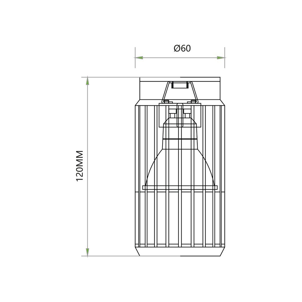 Milagro griestu lampa Vertical ML0292 cena un informācija | Griestu lampas | 220.lv