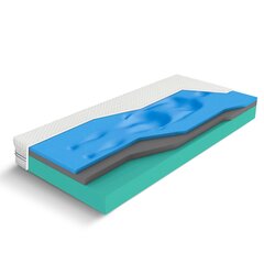 Viskoelastīgais matracis Materasso Aqua Sleep, 160x200x22 cm cena un informācija | Matrači | 220.lv