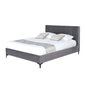 Divvietīga gulta Sofaforma Kronas, 160x200 cm, pelēks cena un informācija | Gultas | 220.lv