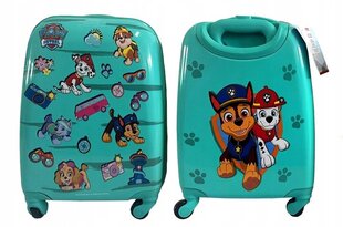 Mazs čemodāns, Paw Patrol, S, tirkīzs цена и информация | Чемоданы, дорожные сумки | 220.lv