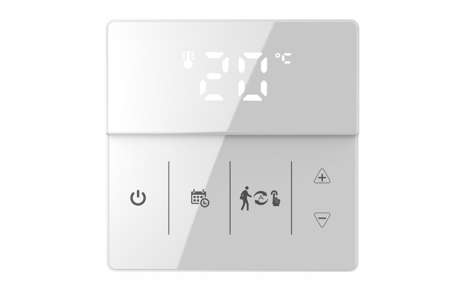Zigbee istabas termostats Tuya 3A PRO Balts цена и информация | Siltās grīdas | 220.lv