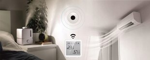 Tuya WiFi temperatūras un mitruma sensors цена и информация | Датчики | 220.lv