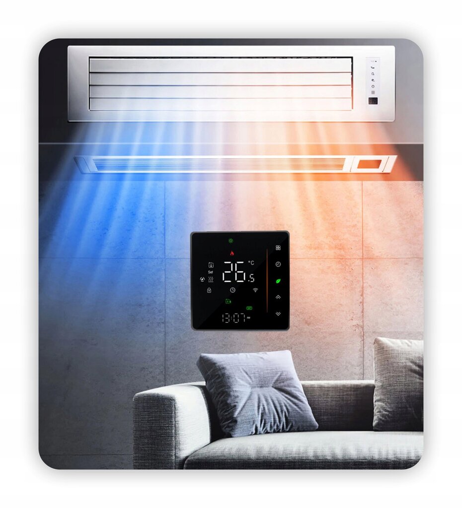 Zigbee Tuya divrežīmu termostats apkure dzesēšana cena un informācija | Siltās grīdas | 220.lv
