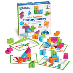 Krāsainā formu puzzle Brainometry™ cena un informācija | Attīstošās rotaļlietas | 220.lv