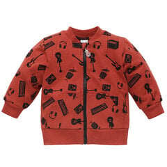 Jaka zīdaiņiem Pinokio, sarkana cena un informācija | Džemperi, vestes, jaciņas zīdaiņiem | 220.lv