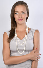 JwL Luxury Pearls Длинное колье из натуральной белой жемчужины JL0076 цена и информация | Украшения на шею | 220.lv