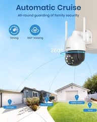 Aosu āra drošības kamera 360° Alexa cena un informācija | Novērošanas kameras | 220.lv