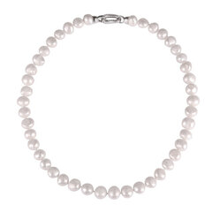 JwL Luxury Pearls Жемчужное колье из барочного жемчуга и цирконов JL0597 цена и информация | Украшения на шею | 220.lv