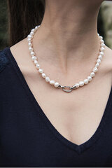 JwL Luxury Pearls Жемчужное колье из барочного жемчуга и цирконов JL0597 цена и информация | Украшения на шею | 220.lv