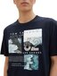 Tom Tailor vīriešu t-krekls, tumši zils cena un informācija | Vīriešu T-krekli | 220.lv
