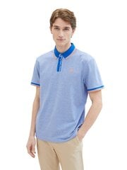 Мужская рубашка-поло Tom Tailor, синий цвет цена и информация | Мужские футболки | 220.lv