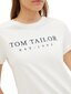 Tom Tailor sieviešu T-krekls, balts cena un informācija | T-krekli sievietēm | 220.lv