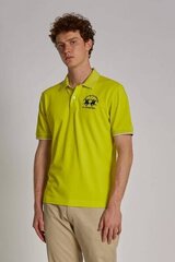 Polo krekls vīriešiem La Martina 46934-5, dzeltens cena un informācija | Vīriešu T-krekli | 220.lv