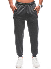 мужские спортивные штаны p1429 - темно-серые цена и информация | Мужская спортивная одежда | 220.lv